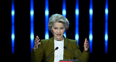 Ursula von der Leyen, presidenta de la Comisión Europea. Foto: Reuters.