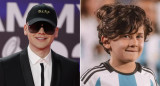 Bizarrap y Ciro Messi. Fotos: EFE - Instagram/antonelaroccuzzo