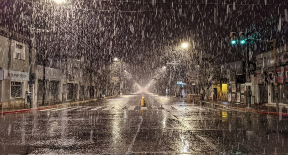 Nieve; Nevada; Argentina. Foto: NA.