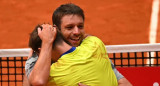 Horacio Zeballos y Marcel Granollers. Foto: Instagram Horaciozeballos.