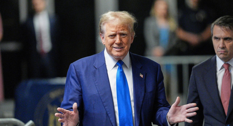Donald Trump, expresidente de Estados Unidos. Foto: Reuters.