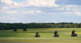 Defensa aéreos Patriot en el aeropuerto de Vilna, Lituania. Foto: Reuters.