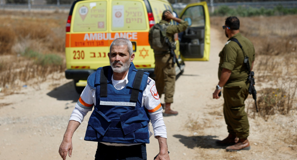 Ataque mortal contra el cruce de Kerem Shalom. Foto: Reuters