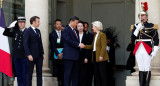 Xi Jinping se encuentra con Emmanuel Macron y Úrsula Von der Leyen. Foto: Reuters.