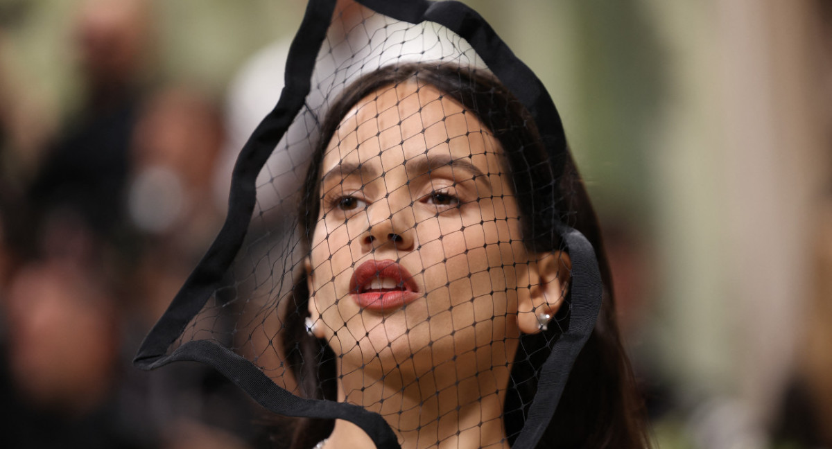 Rosalía Met Gala. Foto: Reuters.