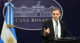Manuel Adorni, vocero presidencial. Foto: NA.