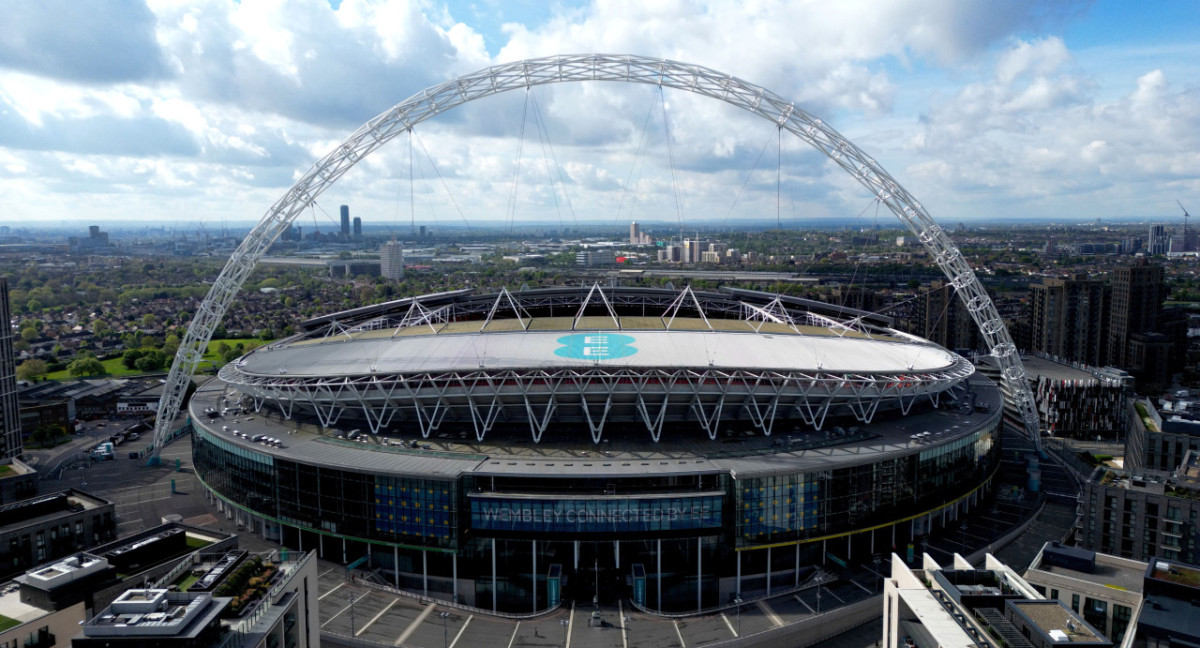 Wembley será el estadio de la final. Foto: Reuters