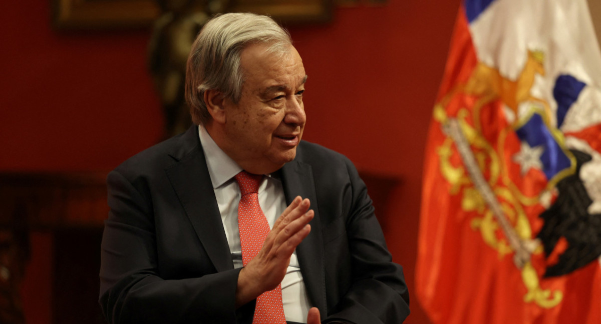 António Guterres. Foto: REUTERS.