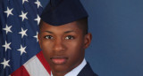 Roger Fortson, de 23 años, fue abatido por la Policía Federal de EEUU. Foto: Reuters