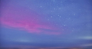 Auroras australes en Chascomus.