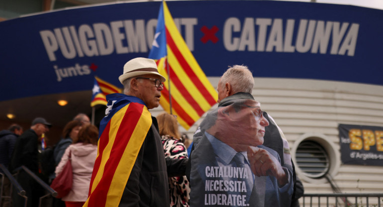 Elecciones en Catalunya. Foto: REUTERS.
