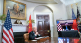 Biden y Xi Jinping, EEUU y China. Foto: EFE