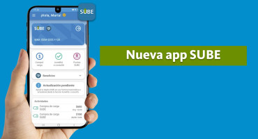 Nueva app SUBE. Foto: NA
