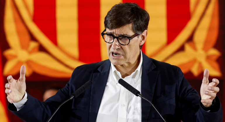 Salvador Illa, Partido Socialista de Cataluña. Foto: Reuters