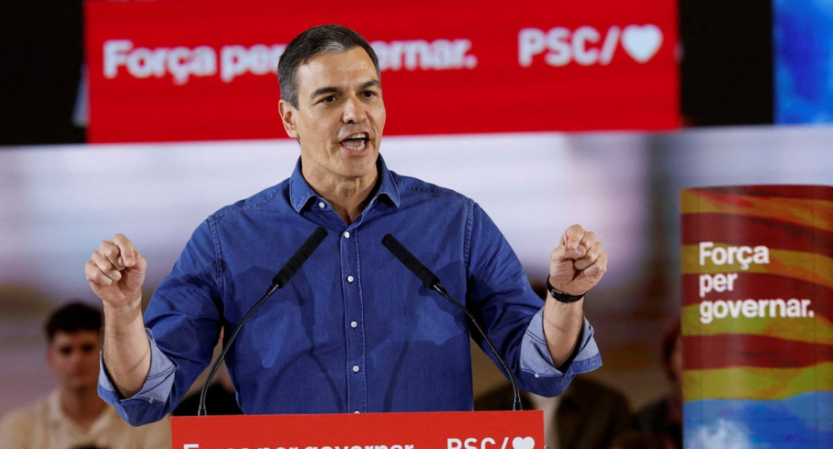 Pedro Sánchez, presidente de España. Foto: Reuters.