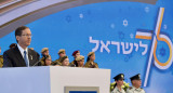 El presidente israelí Isaac Herzog por el Día de la Independencia de Israel. Foto: EFE.