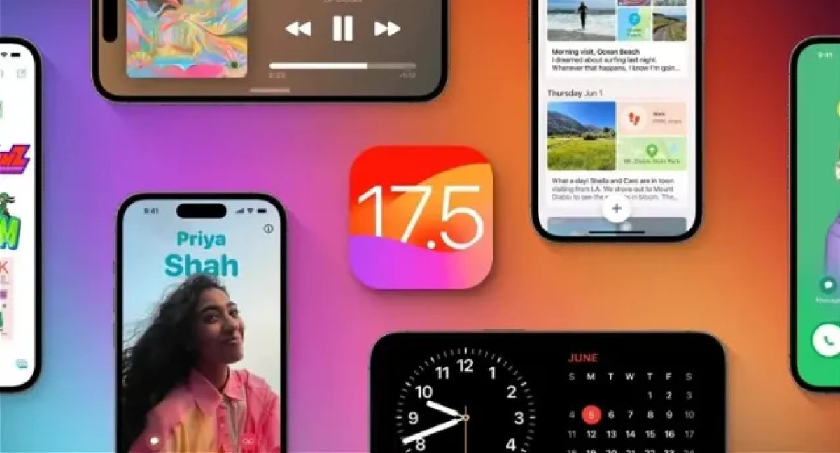 Todos los detalles del iOS 17.5. Foto: NA