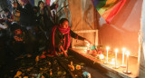 Protestas tras el ataque contra cuatro mujeres lesbianas. Foto: NA.