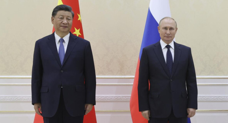 Putin y Xi Jinping. Foto: EFE
