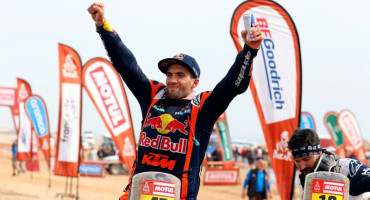 Kevin Benavides en el Rally Dakar. Foto: NA.