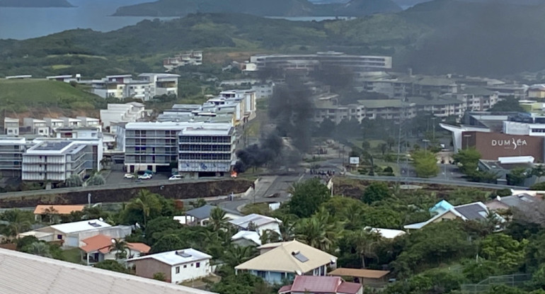 Caos en Nueva Caledonia tras jornadas de protestas. Foto: Reuters.