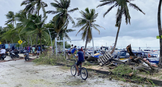 Colombia tendrá una temporada de huracanes que "romperá récords". Foto: EFE.