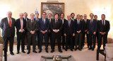 Encuentro de Javier Milei con empresarios en la embajada argentina en España. Foto: NA.