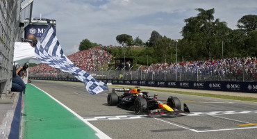 Max Verstappen ganó el Gran Premio de Emilia Romaña. Foto: Reuters.