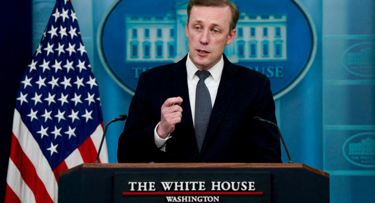 Jake Sullivan, asesor de Seguridad Nacional de la Casa Blanca. Foto: Reuters.