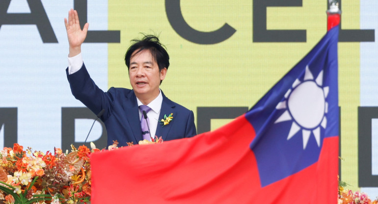 El nuevo presidente de Taiwán. Foto: Reuters