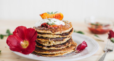 Panqueques de avena. Foto: Unsplash