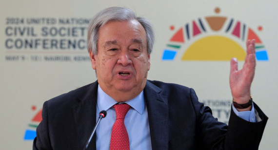 António Guterres, el secretario general de la ONU. Foto: Reuters.