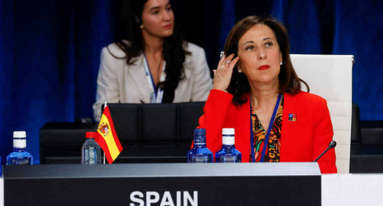 Margarita Robles, ministra de Defensa de España. Foto: Reuters.