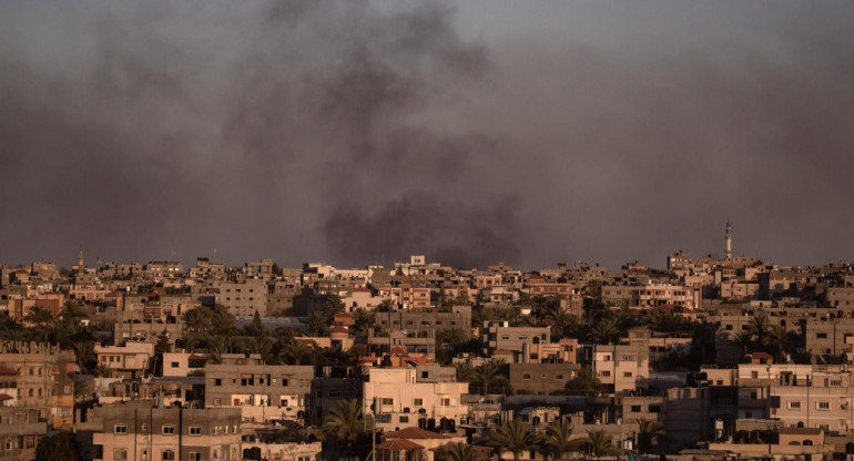 Rafah; frontera entre Israel y Egipto. Foto: EFE.