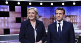 Marine Le Pen y Emmanuel Macron. Foto: Reuters.