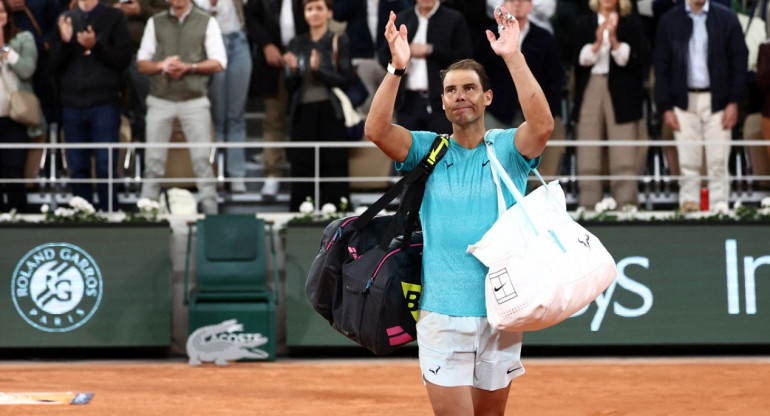 Rafael Nadal; Roland Garros. Foto: Reuters.