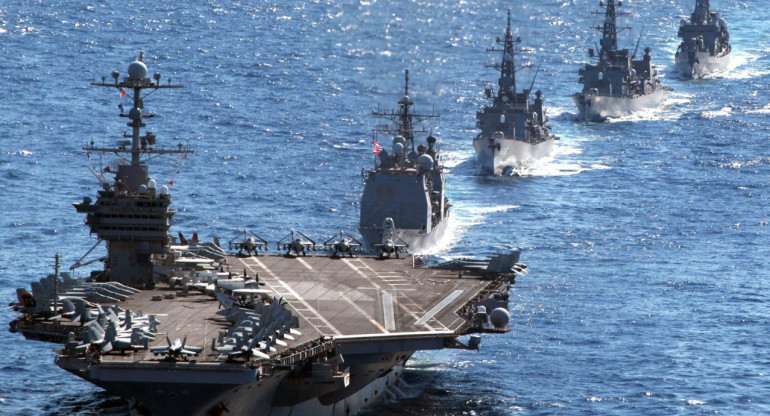 Portaaviones USS George Washington. Foto: NA