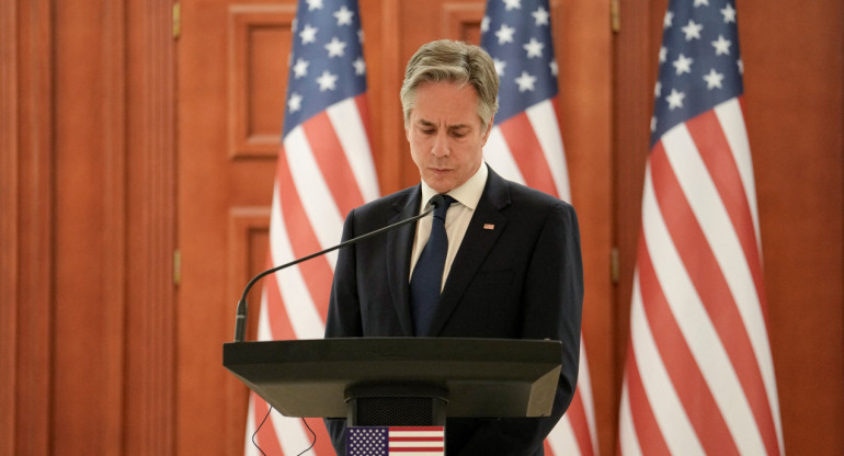 Antony Blinken, secretario de Estado de EEUU. Foto: Reuters.