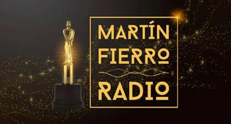 Martín Fierro de Radio. Foto: NA.