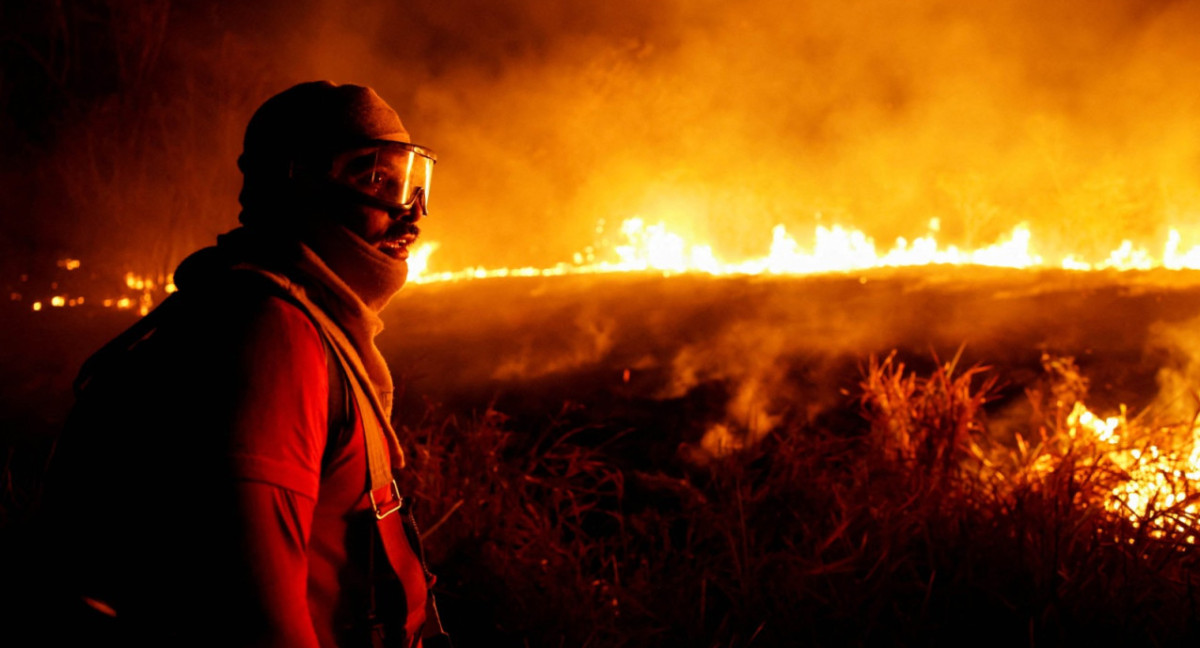 Bomberos. Foto: NA