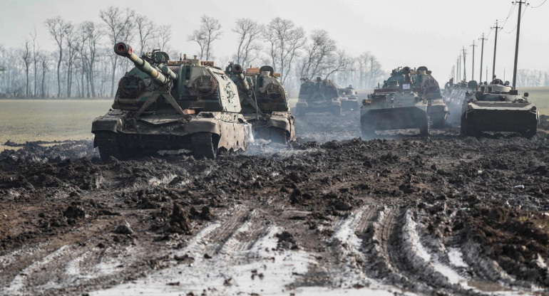 Guerra en Ucrania. Foto: EFE
