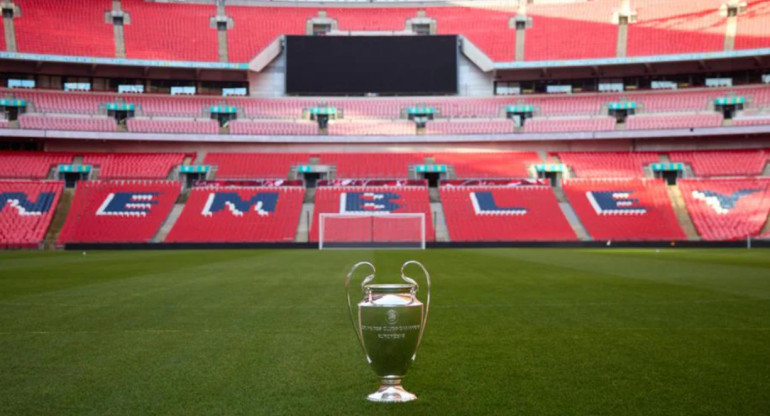Wembley, Champions League. Foto: EE