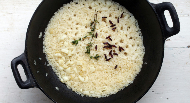 Arroz. Foto: Unsplash