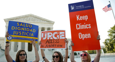 Marcha a favor del aborto en EEUU. Foto: Reuters