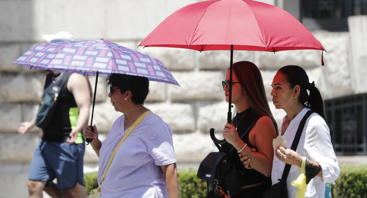 Ola de calor en México. Foto: EFE