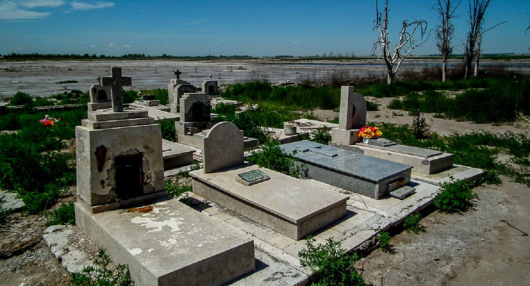 Cementerio de Carhué. Foto: gentileza Termas de Carhué