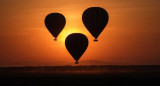 Corea del Norte envió globos con basura a Corea del Sur. Foto: NA