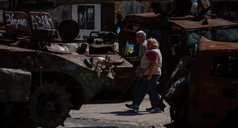 Guerra en Ucrania. Foto: Reuters.