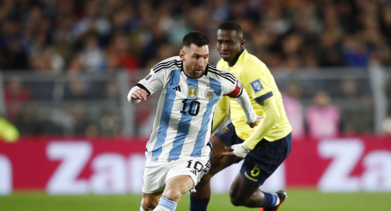 Lionel Messi, Selección Argentina. Foto: Reuters