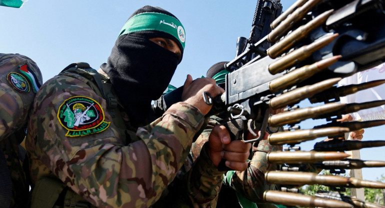 Miembros de Hamás. Foto: Reuters